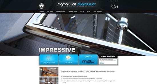 New Signature Stainless Website Launched!